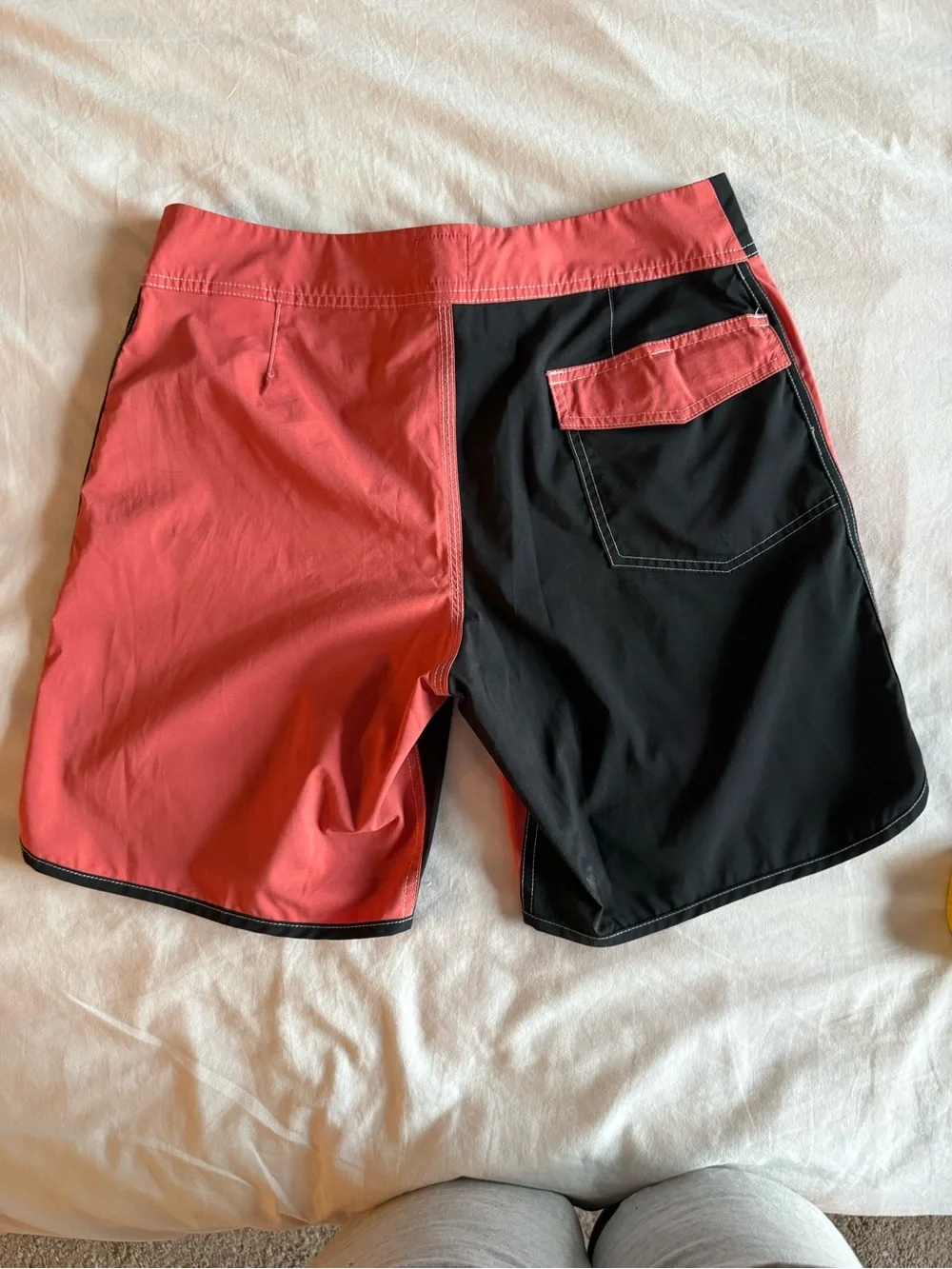 Quiksilver Premium Board Shorts Size 31 Colorblock Surf Swim Beach Trunks